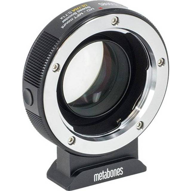 Metabones "Minolta MD" micro 4/3 Speed Booster ULTRA 0,71x omvandlare svart/krom
