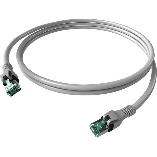 saCon PushPull RJ45-RJ45 S/FTP Cat6a 3m