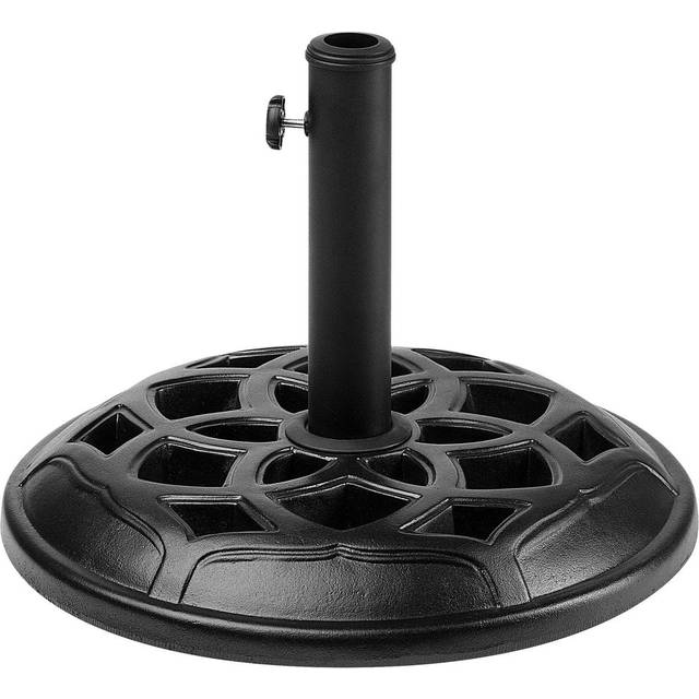 Concrete Parasol Base Black