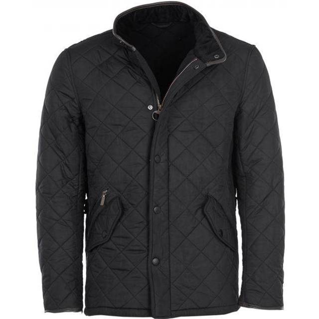 Barbour Powell Quilt - Vinterjacka Herr Black S