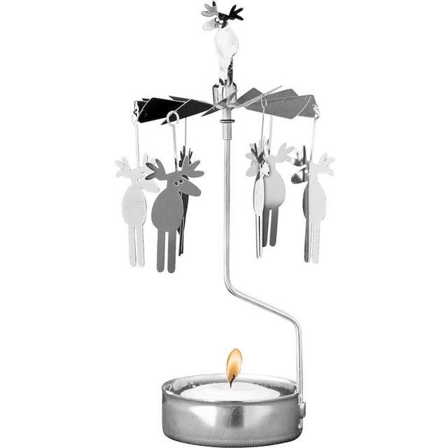 Pluto Design Änglaspel vinter & jul älg - Silverfärgad