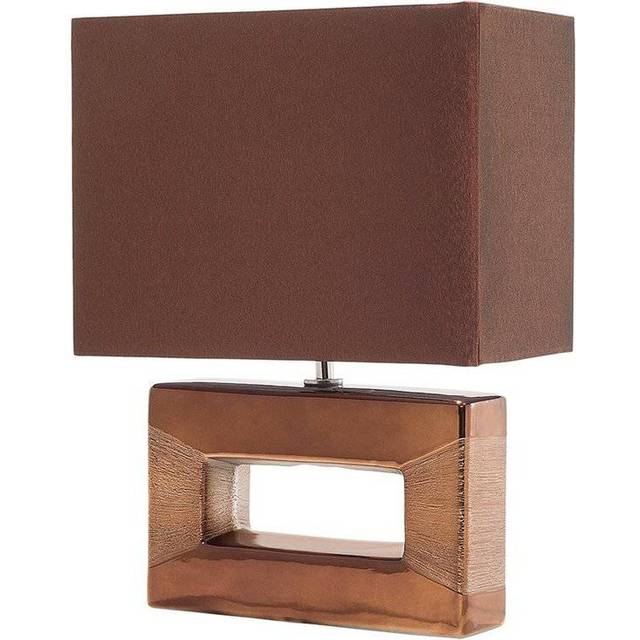 Table Lamp ONYX Porcelain Brown