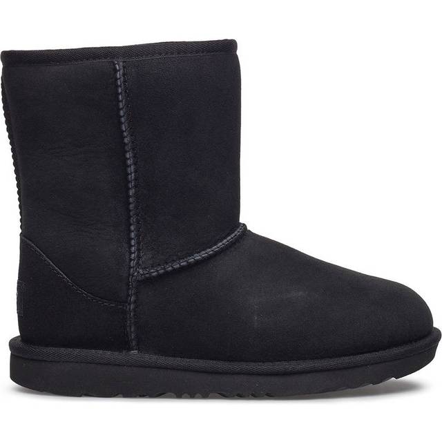 Kids Classic II Fur-Lined Ankle Boots - Black - 32.5 (13.5 to 1)