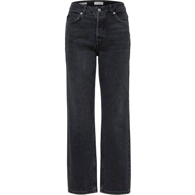 SELECTED FEMME Damslfkate Hw Grey Ston Jea W Noos raka jeans
