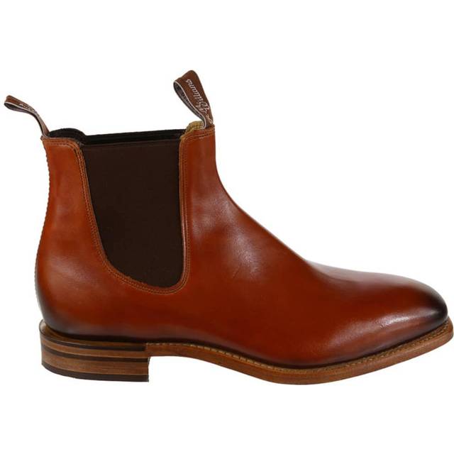 R.M. Williams Chinchilla Chelsea Boot - Cognac - G - Wide - 8.5