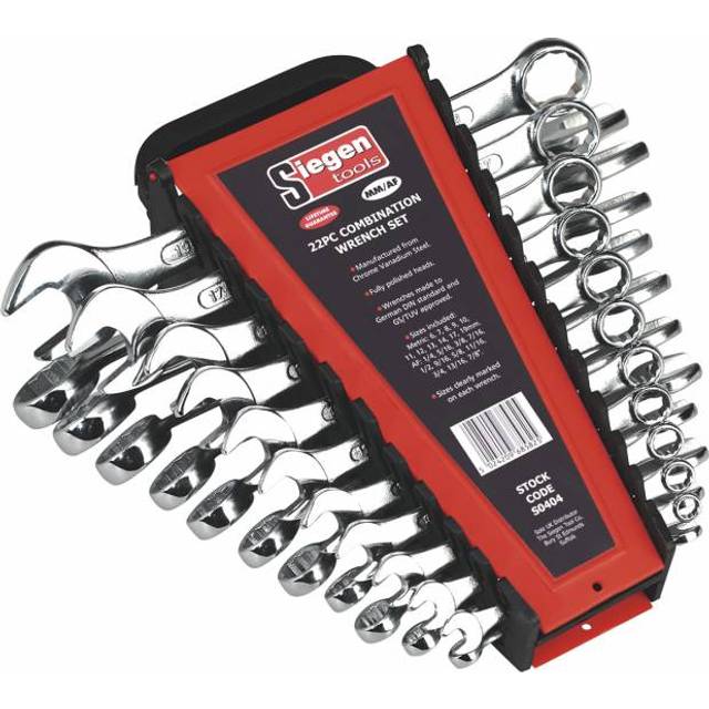 Combination Spanner Set 22pc Metric/Imperial