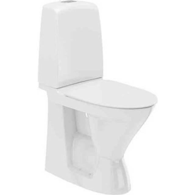 Ifö Spira 626108897 Toalettstol hög, med mjuksits, enkelspolning