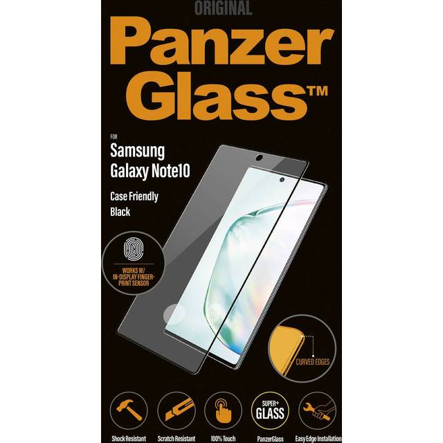 PanzerGlass Samsung Galaxy Note10 Case Friendly, Svart