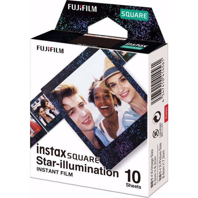 instax SQUARE STAR ILLUMINATION Ram, 10 pack