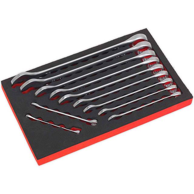 Sealey 11 Piece Combination Spanner Set Imperial