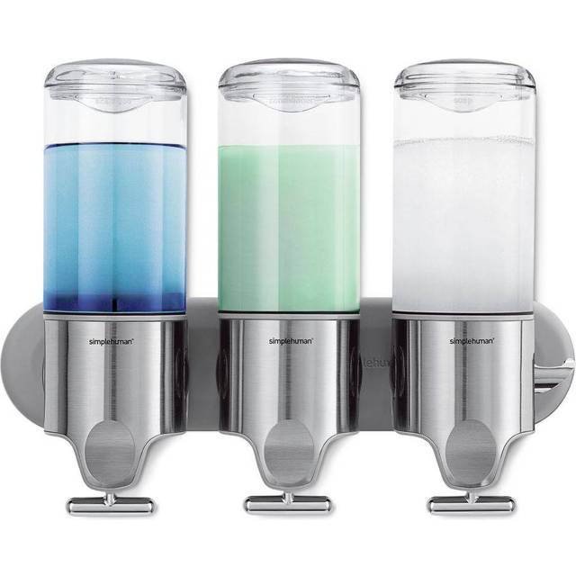 Simplehuman Triple Wall Pumps, Silver