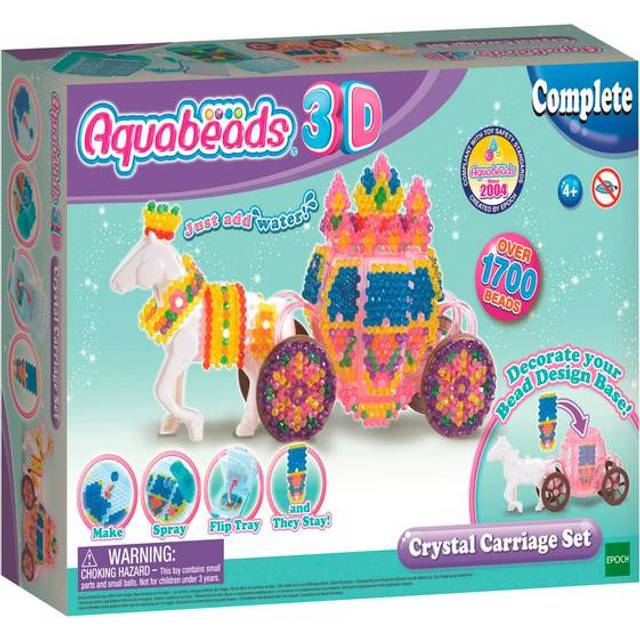 Aquabeads 31363 3D Crystal Carriage Set, Colourful