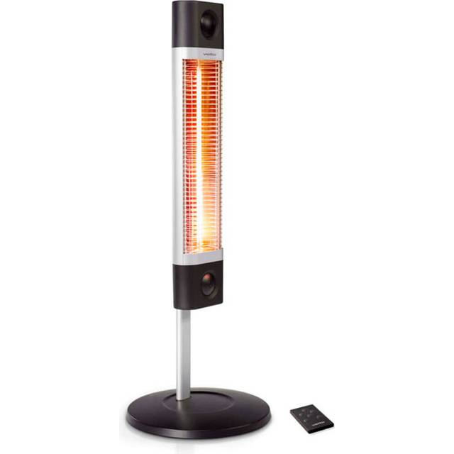 1,800 Watt Electric Infrared Heater - Black (1,350cm H X 40cm W X 40cm D)