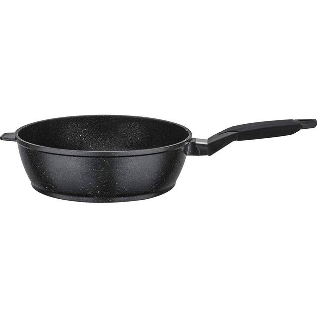 GSW 457286 TITANIUM GRANIT stekpanna FerroTherm – 28 cm, svart