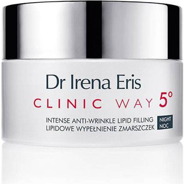 Dr. Irena Eris Clinic Way Intense Anti-Wrinkle Lipid Filling Face & Eye Dermo 5° Night Cream 50ml