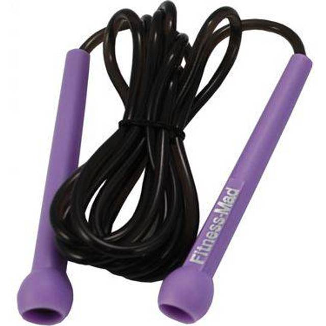 Fitness Mad Speed Skipping Rope 8FT Purple Fitness Cardrio Work out