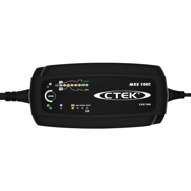 CTEK MXS 10 EC Batteriladdare 40-095 bärbar, underhållsladdare 10 12 20-200