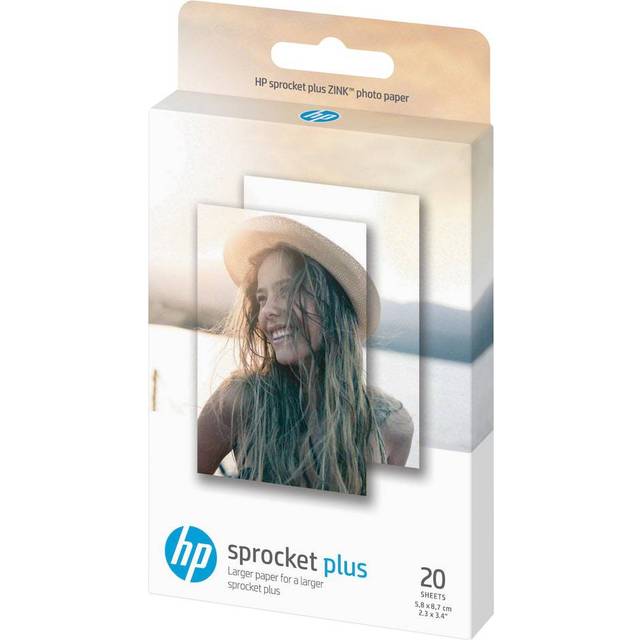 HP ZINK Fotopapper för HP Sprocket Plus, 20 Blad