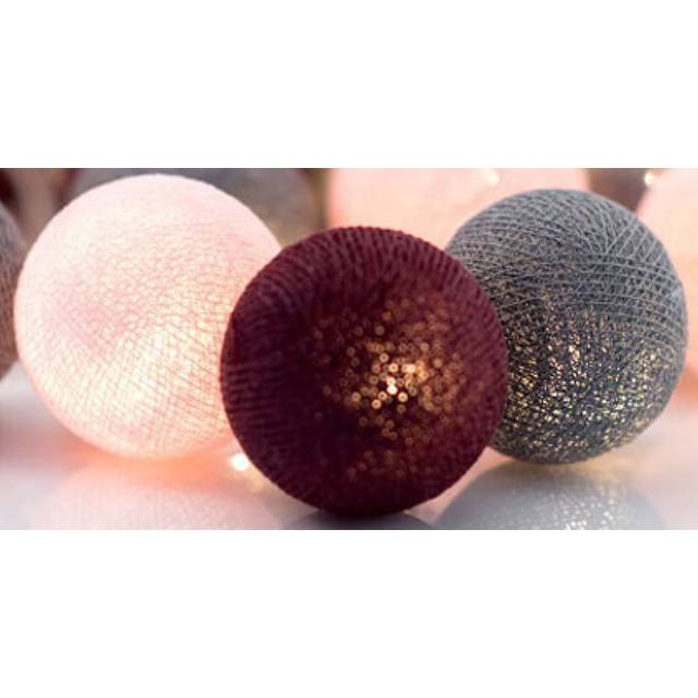 Irislights Irislights Dusty Pink 20 bollar - Beige