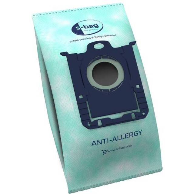 Original Støvsugerposer, S-Bag, Anti-Allergy, syntetfiber, 4stk. E206 Modsvarer: N/A