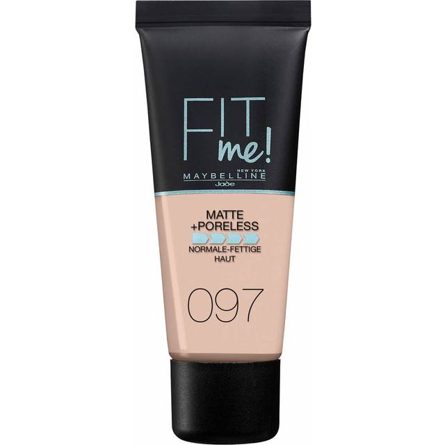 MAYBELLINE MakeUp Fit Me Foundation matta, 097 naturligt porslin, 30 ml