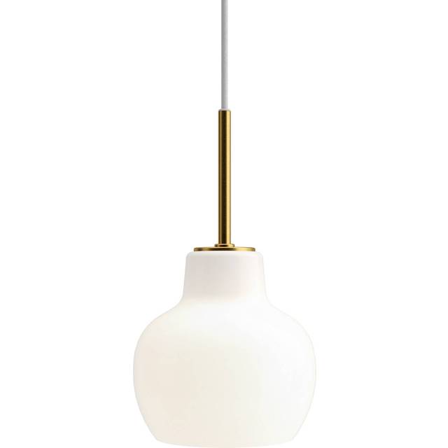 Louis Poulsen VL Ring Crown 1 pendant lamp Brass-opal glass