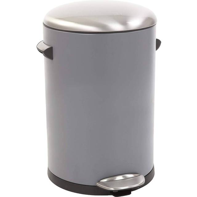 Pedalspand, EKO Belle Deluxe, 12 l stål mat