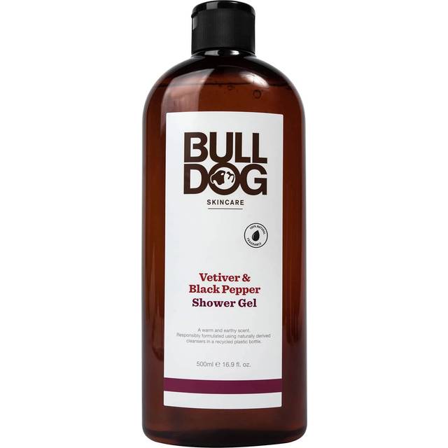 Bulldog Skincare Black Pepper & Vetiver Shower Gel 500ml