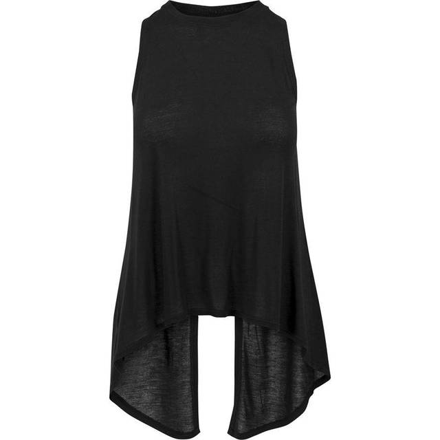 Crop top woman Urban Classic Viscose - Noir