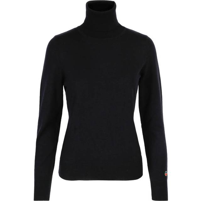 Busnel, Stickade tröjor & koftor, Dam, L, Alice Rollerneck Tröja - black (L)