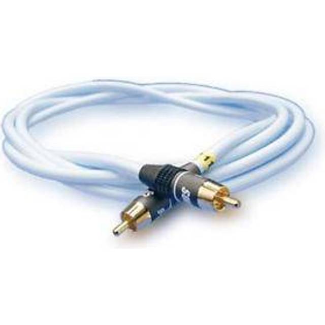 Supra Sublink 1RCA - 1RCA 8 Meter Blå