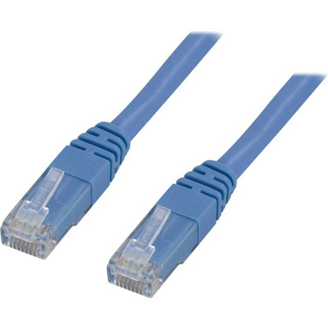Deltaco U/UTP Cat6 patch cable, 15m, 250MHz, Delta, LSZH, white