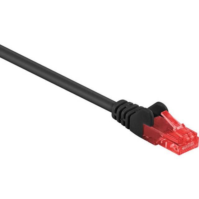 CAT 6 patchkabel, U/UTP, röd, 5 m