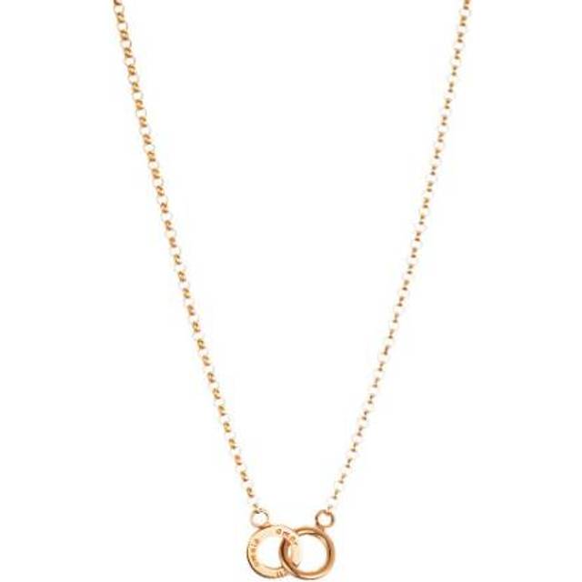 Mini Twosome Halsband Guld 42-45 cm