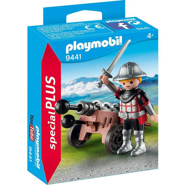 Playmobil Knight With Cannon