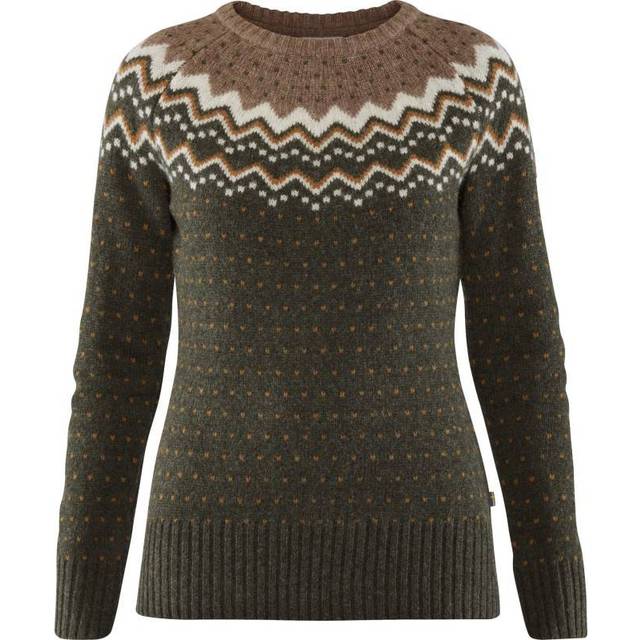 Fjällräven Övik Knit Sweater W - Deep Forest