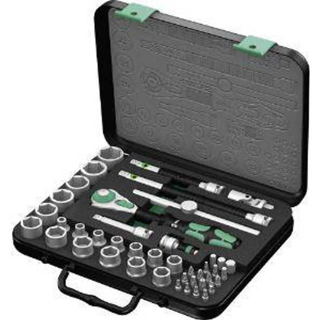 Wera 05003594001 8100SB2 43-Piece Zyklop Metric Ratchet Set, 3/8in...