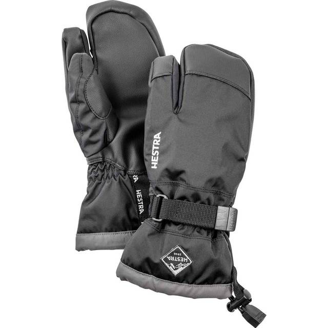 Hestra Kid's Gauntlet CZone 3 Finger Handskar Barn Storlek 3 Färg grå
