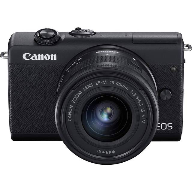 CANON EOS M200 White KIT EF-M 15-45mm F3.5-6.3 IS STM Silver