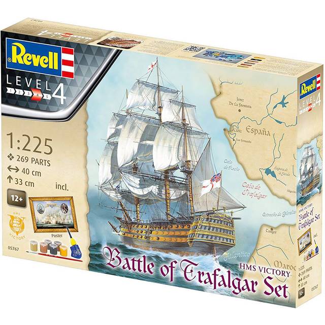 "Revell Revell05767 Hms Victory ""battle Of Trafalgar"" Gift-set -"