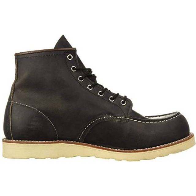 Red Wing Moc Toe Charcoal Men's Ankle Boots - UK 10