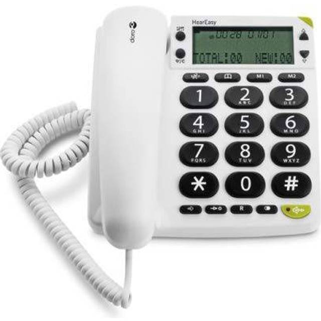 Doro PhoneEasy 331ph Analog telephone White