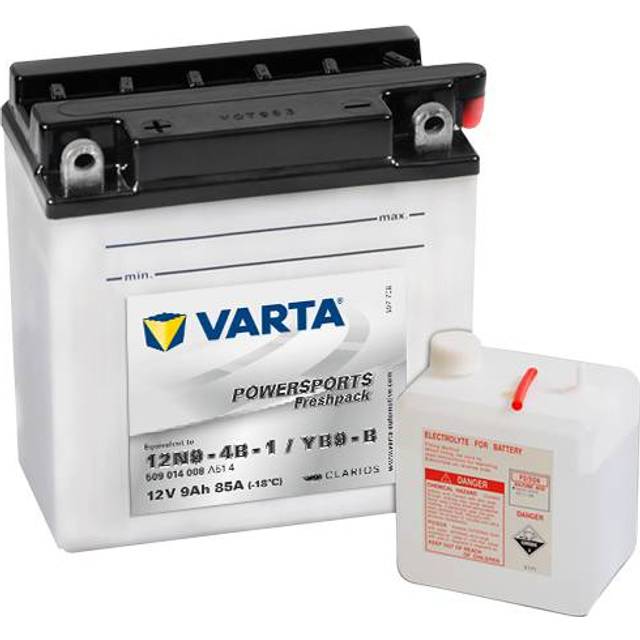 Varta 509 014 008 - 12V 9Ah (Motorcykelbatteri)