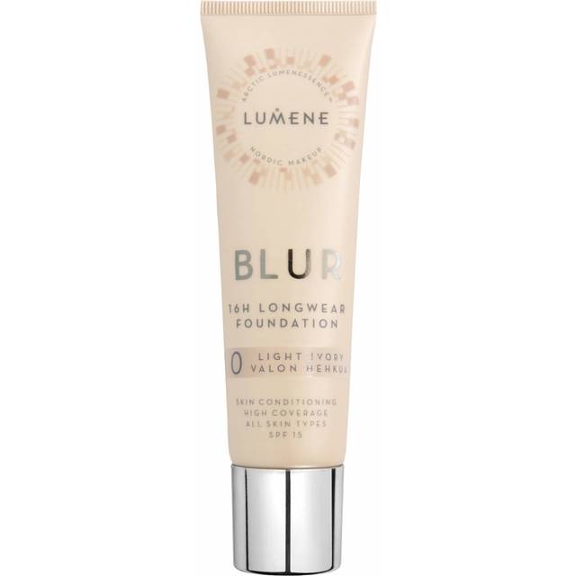 LUMENE Blur 16H Longwear Spf15 Foundation 0 Light Ivory |30 ml