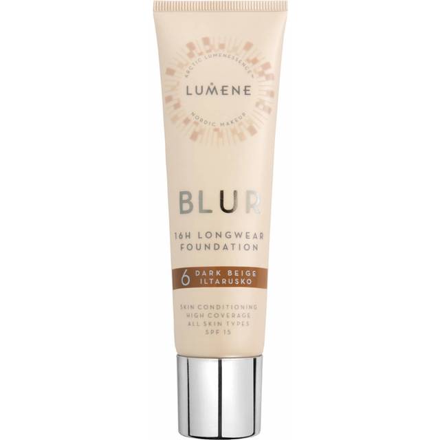 Lumene Blur 16H Longwear Foundation 6 Dark Beige 30 ml