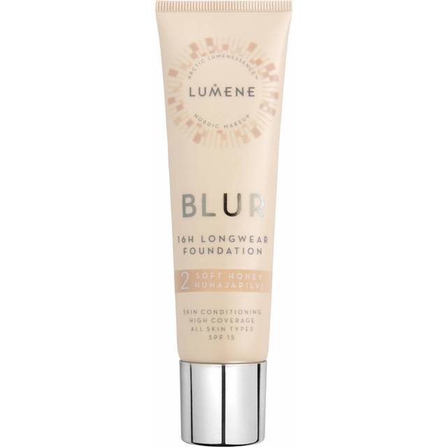 LUMENE Blur 16H Longwear Spf15 Foundation 2 Soft Honey |30 ml