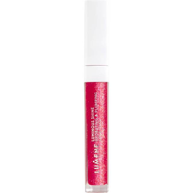 Lumene Luminous Shine Hydrating & Plumping Lip Gloss 5 Bright Rose Vårdande läppglans 5 ml