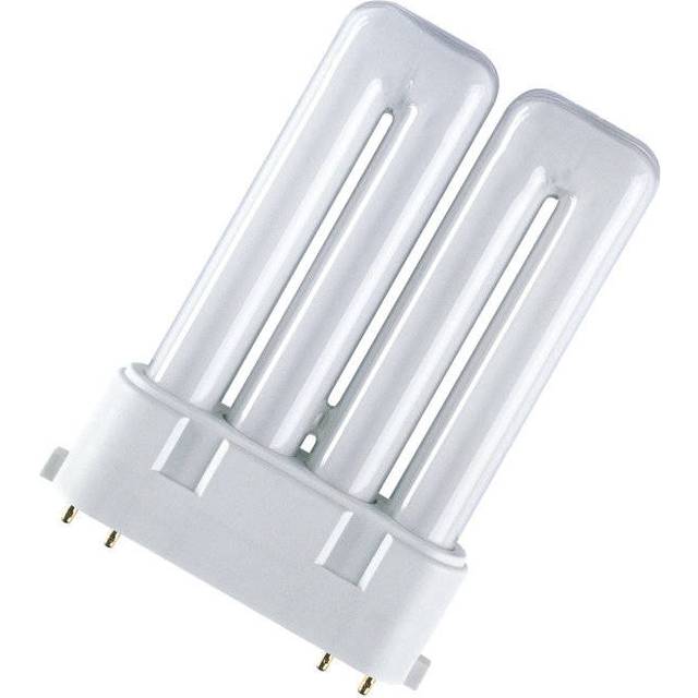 OSRAM 4-stav kompaktlysrör 2G10 24W 3000K 1700 lumen 4050300333601