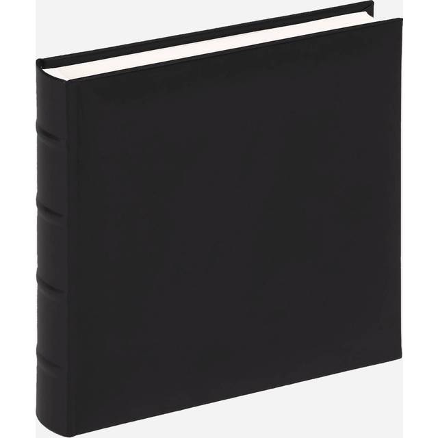 Walther design FA-371-R Classic artificial leather book bound album with ridged spine, 10.2 x 9.8 inch (26 x 25 cm), 60 white pages, red