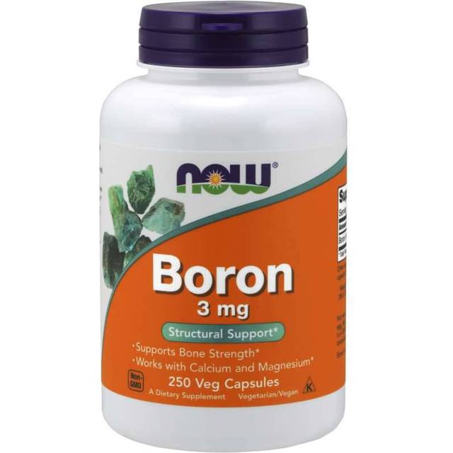 NOW Boron 3 mg - 250 Veg Capsules